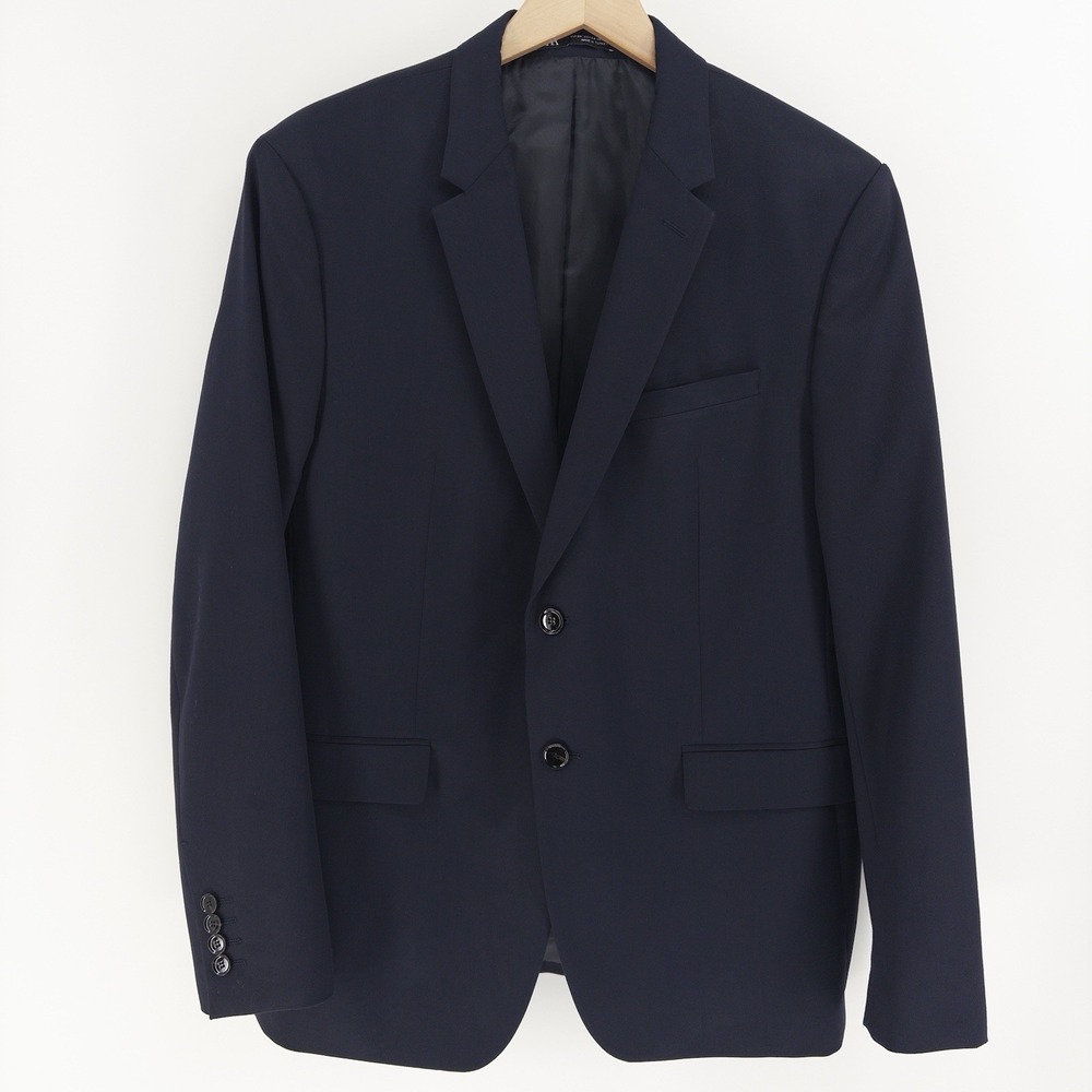 Zara Men's Cool Comfort Blazer Size 44 US Black Color